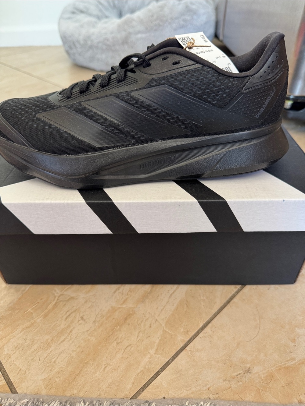 adidas Black Men's Lightweight Running Shoe